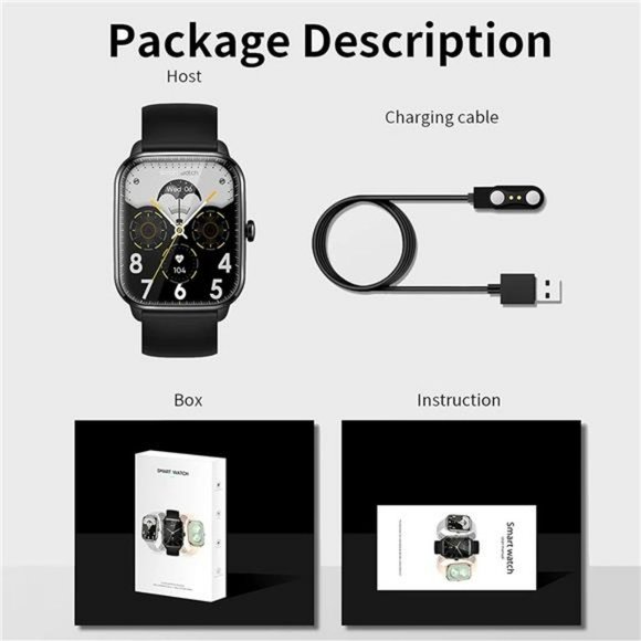 Smart Watch, 1.9'' HD Smartwatch Fitness Tracker  for Android iOS - Picture 7 of 7